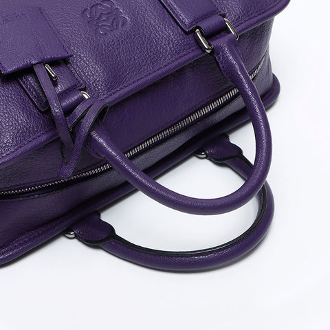LOEWE Anagram Amazona Handbag purple WS13744
