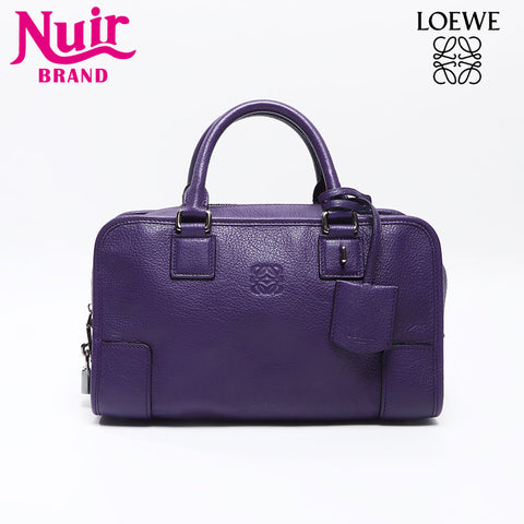 LOEWE Anagram Amazona Handbag purple WS13744