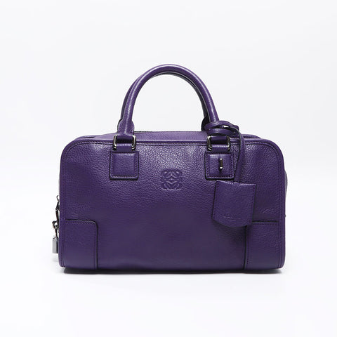 LOEWE Anagram Amazona Handbag purple WS13744