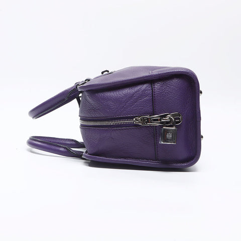 LOEWE Anagram Amazona Handbag purple WS13744