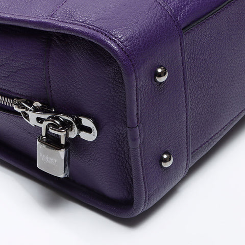 LOEWE Anagram Amazona Handbag purple WS13744