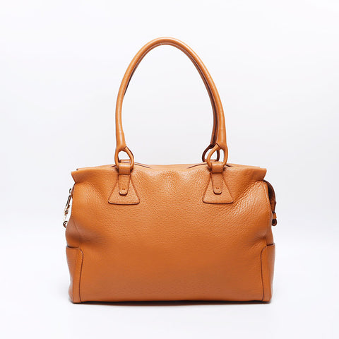 サルヴァトーレフェラガモ Salvatore Ferragamo ハンドバッグ ガンチーニ トートバッグ ブラウン WS13746