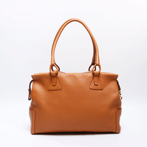 サルヴァトーレフェラガモ Salvatore Ferragamo ハンドバッグ ガンチーニ トートバッグ ブラウン WS13746