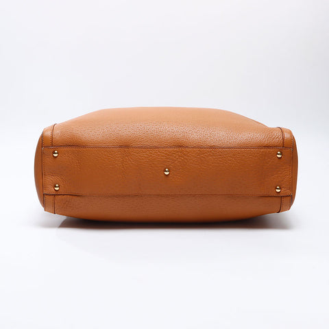 サルヴァトーレフェラガモ Salvatore Ferragamo ハンドバッグ ガンチーニ トートバッグ ブラウン WS13746