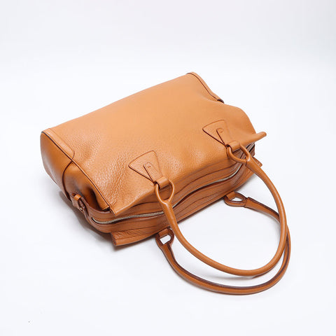 サルヴァトーレフェラガモ Salvatore Ferragamo ハンドバッグ ガンチーニ トートバッグ ブラウン WS13746