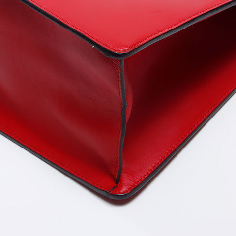 GUCCI Sylvie 2WAY Handbag Red WS13750