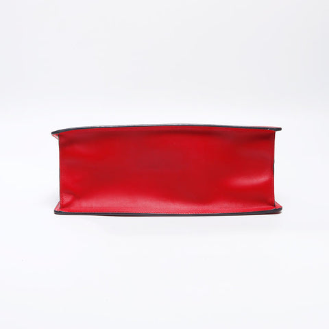 GUCCI Sylvie 2WAY Handbag Red WS13750