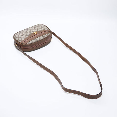 GUCCI Old Gucci GGP lats Shoulder Bag beige WS13752