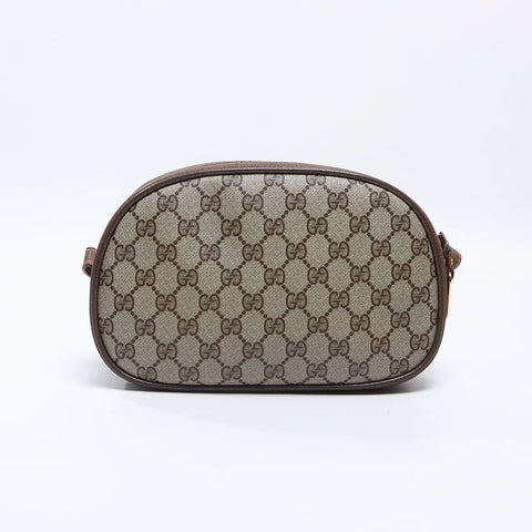 GUCCI Old Gucci GGP lats Shoulder Bag beige WS13752