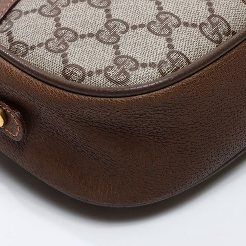 GUCCI Old Gucci GGP lats Shoulder Bag beige WS13752