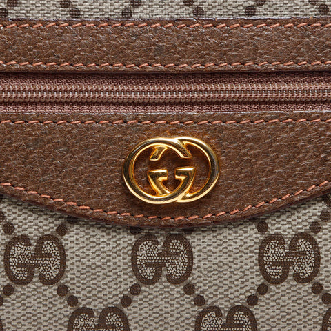 GUCCI Old Gucci GGP lats Shoulder Bag beige WS13752