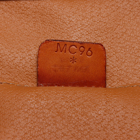 セリーヌ CELINE マカダム バニティ ショルダーバッグ ブラウン WS13761