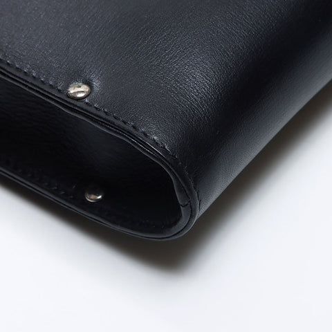 Salvatore Ferragamo Gancini pouch Handbag black WS13762