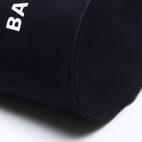 BALENCIAGA 2WAY bucket bag Handbag black WS13763