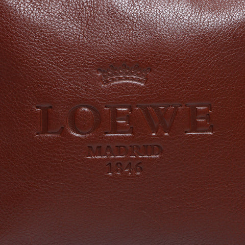 LOEWE Heritage Shoulder Bag Brown WS13766