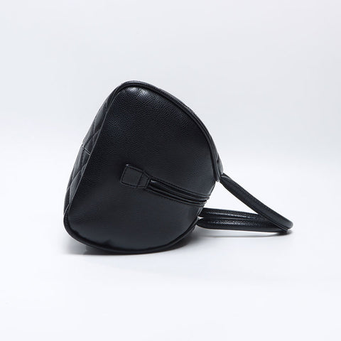 シャネル CHANEL キャビアスキン デカココマーク ミニボストンバッグ 10番台 2005-2006 ハンドバッグ ブラック WS13768
