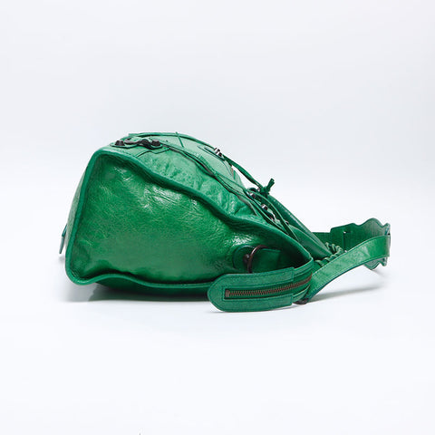 バレンシアガ BALENCIAGA レザー シティ 2way ショルダーバッグ グリーン WS13773