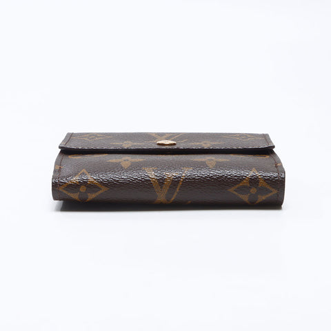 LOUIS VUITTON 2004 Monogram Elise Bifold Wallet Brown WS13784