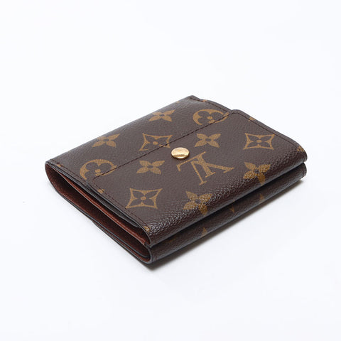 LOUIS VUITTON 2004 Monogram Elise Bifold Wallet Brown WS13784