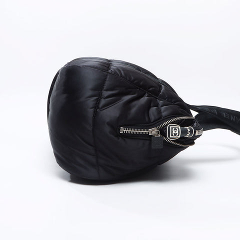 シャネル CHANEL スポーツライン ココマーク ナイロン 10番台 2005-2006 ボストンバッグ ブラック WS13789