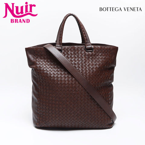 BOTTEGAVENETA INTRECCIATO Tote Bag Brown WS13793