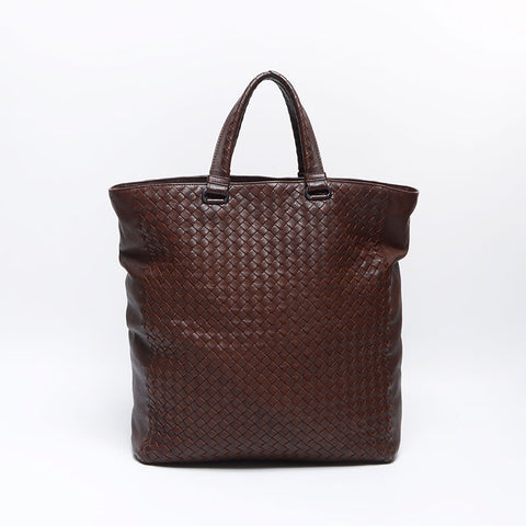 BOTTEGAVENETA INTRECCIATO Tote Bag Brown WS13793
