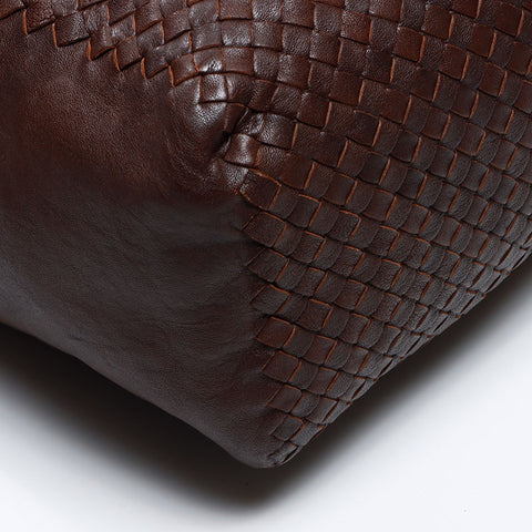 BOTTEGAVENETA INTRECCIATO Tote Bag Brown WS13793