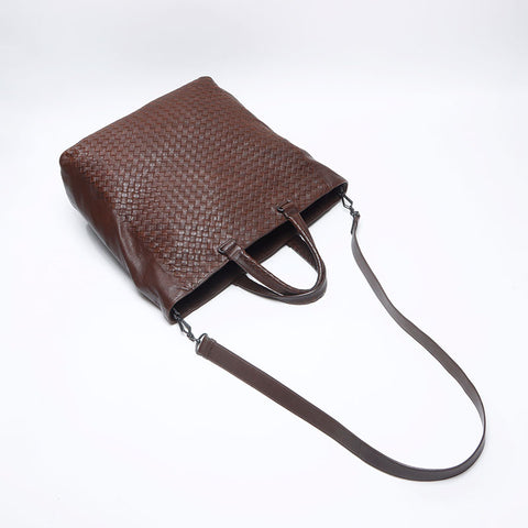 BOTTEGAVENETA INTRECCIATO Tote Bag Brown WS13793