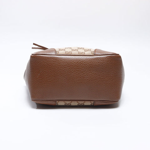 グッチ GUCCI GGキャンバス×レザー 2way ショルダーバッグ ブラウン WS13797