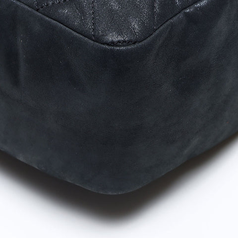 シャネル CHANEL 14番台 2way レザー ラメ メッセンジャーバッグ 2010-2011 ショルダーバッグ ブラック WS13802