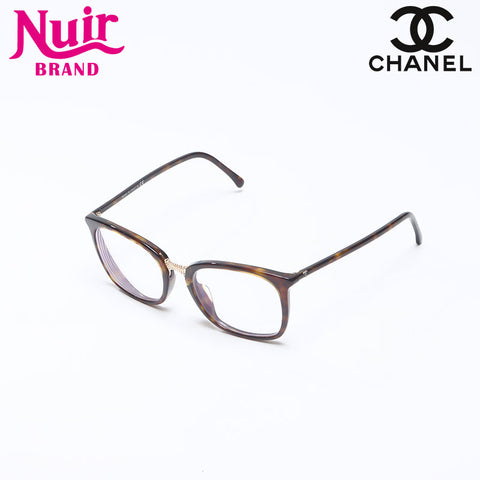 CHANEL Mini COCO Mark with prescription Glasses Brown WS13806