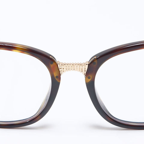 CHANEL Mini COCO Mark with prescription Glasses Brown WS13806