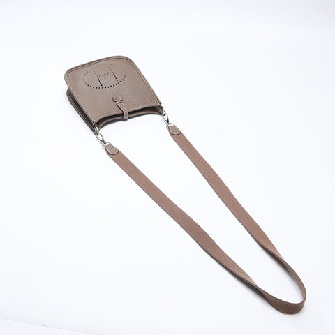 エルメス HERMES 2021年 Z刻印 エブリンTPM トリヨン エトゥープ ショルダーバッグ ブラウン WS13809