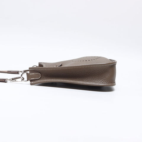 エルメス HERMES 2021年 Z刻印 エブリンTPM トリヨン エトゥープ ショルダーバッグ ブラウン WS13809