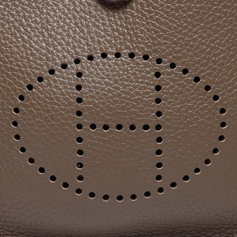 エルメス HERMES 2021年 Z刻印 エブリンTPM トリヨン エトゥープ ショルダーバッグ ブラウン WS13809