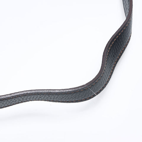 Salvatore Ferragamo Gancini one belt Shoulder Bag black WS13811