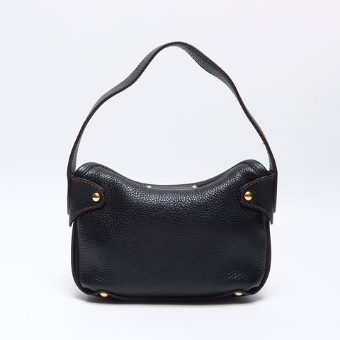 Salvatore Ferragamo Gancini one belt Shoulder Bag black WS13811