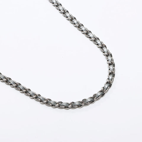 シャネル CHANEL レザー マトラッセ チェーン 2015年 21番台 リュック・デイパック シルバー WS13813