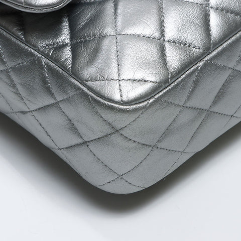 シャネル CHANEL レザー マトラッセ チェーン 2015年 21番台 リュック・デイパック シルバー WS13813