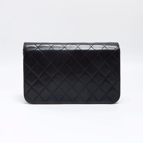 シャネル CHANEL フルフラップ マトラッセ チェーン プッシュロック 5番台 1999-2000 ショルダーバッグ ブラック WS13814