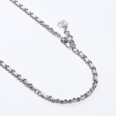 シャネル CHANEL ミニ マトラッセ ポーチ チェーン スター ショルダーバッグ シルバー WS13815