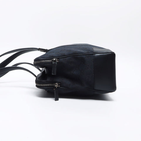 GUCCI GG canvas Shoulder Bag black WS13816