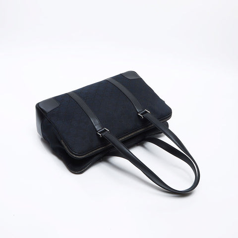 グッチ GUCCI GGキャンバス ショルダーバッグ ブラック WS13816