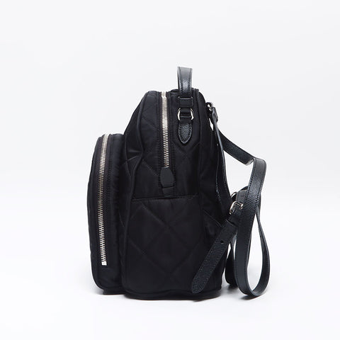 PRADA Quilted nylon Backpack Â· Daypack black WS13817