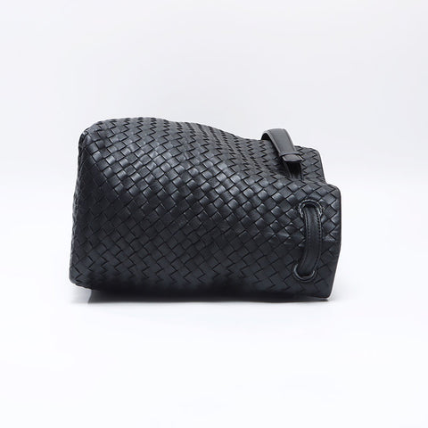 ボッテガヴェネタ BOTTEGAVENETA イントレチャート ハンドバッグ ブラック WS13819
