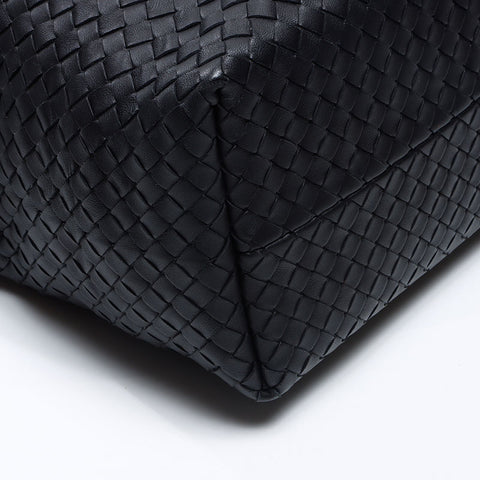 ボッテガヴェネタ BOTTEGAVENETA イントレチャート ハンドバッグ ブラック WS13819