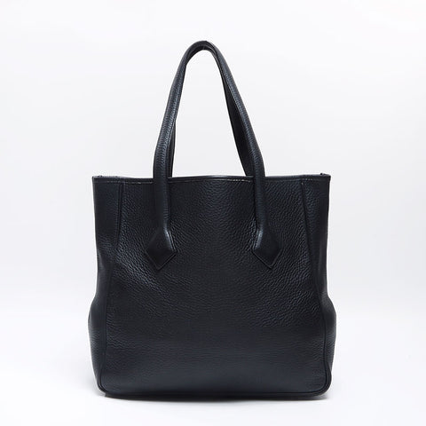 エルメス HERMES ヴィクトリア レザー ◻︎K刻印 2007年製 ショルダーバッグ ブラック WS13822
