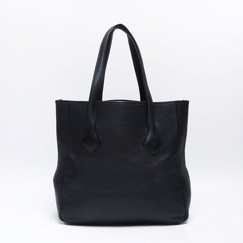 エルメス HERMES ヴィクトリア レザー ◻︎K刻印 2007年製 ショルダーバッグ ブラック WS13822