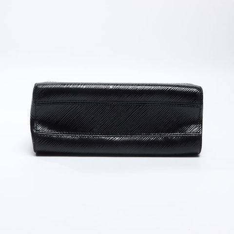 ルイ・ヴィトン LOUIS VUITTON パテントレザー ツイストMM チェーン 2015年 エピ ショルダーバッグ ブラック WS13823