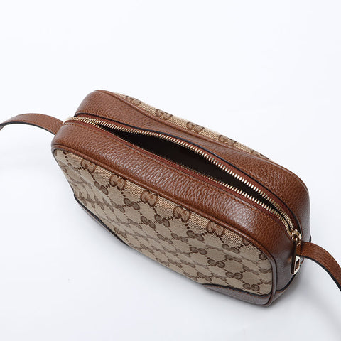 グッチ GUCCI GGキャンバス　 ショルダーバッグ ブラウン WS13825